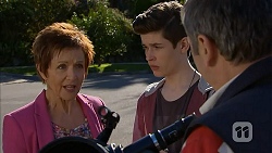 Susan Kennedy, Bailey Turner, Karl Kennedy in Neighbours Episode 7004