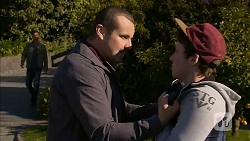 Mark Brennan, Toadie Rebecchi, Bryce Bukowski in Neighbours Episode 