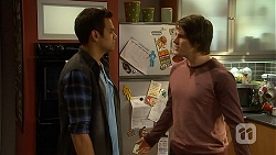 Nate Kinski, Chris Pappas in Neighbours Episode 7005