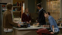Daniel Robinson, Amber Turner, Matt Turner, Bailey Turner in Neighbours Episode 7008