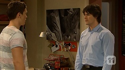 Josh Willis, Chris Pappas in Neighbours Episode 