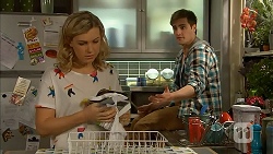 Georgia Brooks, Kyle Canning in Neighbours Episode 