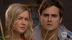 Georgia Brooks, Kyle Canning in Neighbours Episode 