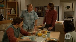 Josh Willis, Doug Willis, Brad Willis, Imogen Willis in Neighbours Episode 