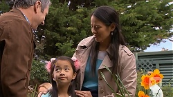 Karl Kennedy, Willow Zhou, Brooke Zhou in Neighbours Episode 7015