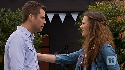 Mark Brennan, Rain Taylor in Neighbours Episode 7018