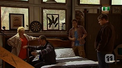 Sheila Canning, Karl Kennedy, Kyle Canning, Gary Canning in Neighbours Episode 