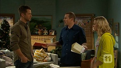 Mark Brennan, Toadie Rebecchi, Georgia Brooks in Neighbours Episode 