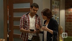 Nate Kinski, Naomi Canning in Neighbours Episode 