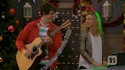 Chris Pappas, Georgia Brooks in Neighbours Episode 