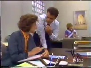 Gail Lewis, Paul Robinson, Madge Mitchell in Neighbours Episode 0456