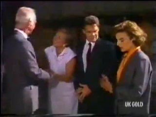 Bernard Elliott, Eileen Clarke, Paul Robinson, Gail Lewis in Neighbours Episode 