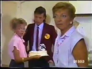 Charlene Mitchell, Mike Young, Eileen Clarke in Neighbours Episode 