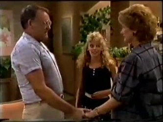Harold Bishop, Charlene Mitchell, Madge Mitchell in Neighbours Episode 
