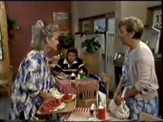 Daphne Clarke, Mike Young, Eileen Clarke in Neighbours Episode 