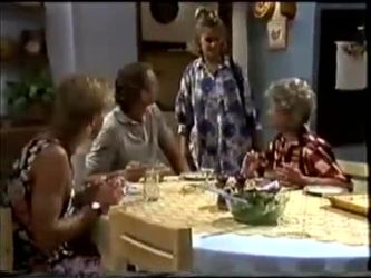 Scott Robinson, Jim Robinson, Daphne Clarke, Helen Daniels in Neighbours Episode 0463