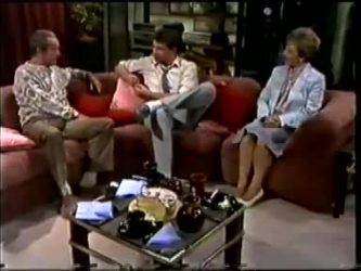 Allen Lawrence, Des Clarke, Eileen Clarke in Neighbours Episode 