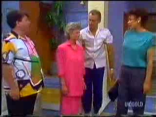 Dennis Wilton, Helen Daniels, Jim Robinson, Christine Wilton in Neighbours Episode 