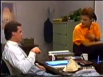 Paul Robinson, Gail Lewis in Neighbours Episode 0480