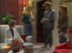 Nell Mangel, Jane Harris, Henry Ramsay, Bronwyn Davies in Neighbours Episode 0777