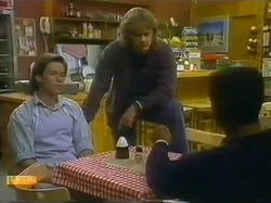 Mike Young, Henry Ramsay, Pete Baxter in Neighbours Episode 