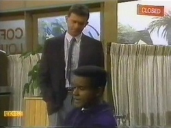 Des Clarke, Pete Baxter in Neighbours Episode 