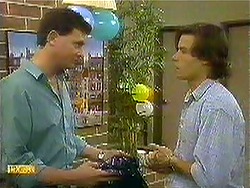 Des Clarke, Mike Young in Neighbours Episode 