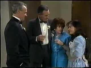 Jim Robinson, Frank Alessi, Margaret Alessi, Caroline Alessi in Neighbours Episode 1371