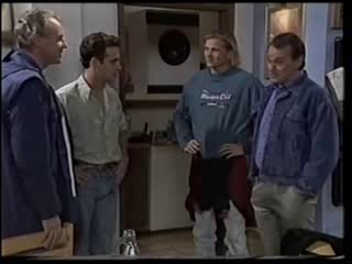 Jim Robinson, Glen Donnelly, Brad Willis, Doug Willis in Neighbours Episode 