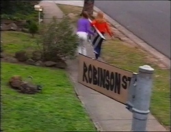 Hannah Martin, Claire Girard in Neighbours Episode 