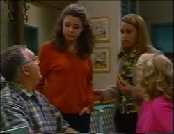 Harold Bishop, Hannah Martin, Claire Girard, Madge Bishop in Neighbours Episode 