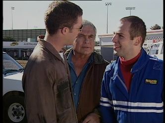 Ben Atkins, Lou Carpenter, Steve Van Eck in Neighbours Episode 