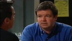 Paul Robinson, David Bishop in Neighbours Episode 