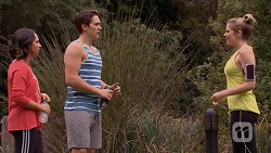 Imogen Willis, Josh Willis, Amber Turner in Neighbours Episode 7033