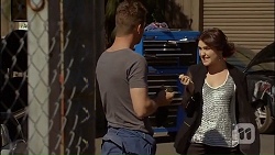 Mark Brennan, Naomi Canning in Neighbours Episode 7035