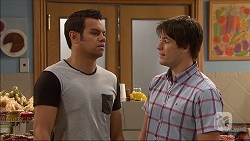 Nate Kinski, Chris Pappas in Neighbours Episode 7044