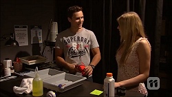 Josh Willis, Amber Turner in Neighbours Episode 