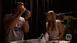 Josh Willis, Amber Turner in Neighbours Episode 