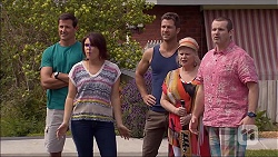 Matt Turner, Naomi Canning, Mark Brennan, Sheila Canning, Toadie Rebecchi in Neighbours Episode 