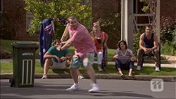 Matt Turner, Toadie Rebecchi, Sheila Canning, Naomi Canning, Mark Brennan in Neighbours Episode 