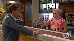 Paul Robinson, Sheila Canning in Neighbours Episode 