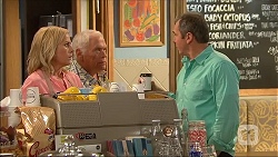 Lauren Turner, Lou Carpenter, Karl Kennedy in Neighbours Episode 7054