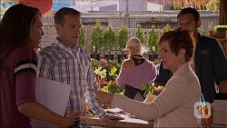 Paige Smith, Paul Robinson, Susan Kennedy, Nate Kinski in Neighbours Episode 7054
