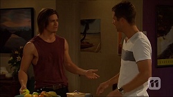 Tyler Brennan, Mark Brennan in Neighbours Episode 