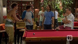 Kyle Canning, Chris Pappas, Josh Willis, Brad Willis, Toadie Rebecchi in Neighbours Episode 