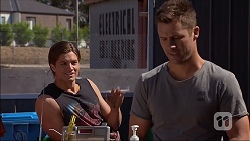 Tyler Brennan, Mark Brennan in Neighbours Episode 