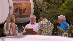 Amber Turner, Daniel Robinson, Harold Bishop, Toadie Rebecchi, Lou Carpenter in Neighbours Episode 7062