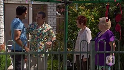 Nate Kinski, Toadie Rebecchi, Susan Kennedy, Sheila Canning in Neighbours Episode 