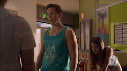 Josh Willis, Paige Novak in Neighbours Episode 