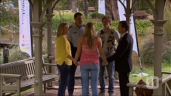 Lauren Turner, Matt Turner, Amber Turner, Daniel Robinson, Paul Robinson in Neighbours Episode 